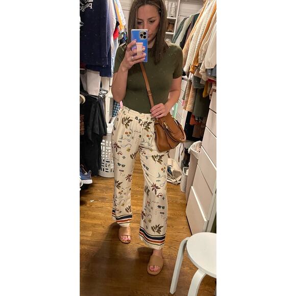 SCOTCH & SODA Multicolored Printed Vacation Themed Loose Gia Pants size Medium - Picture 13 of 14